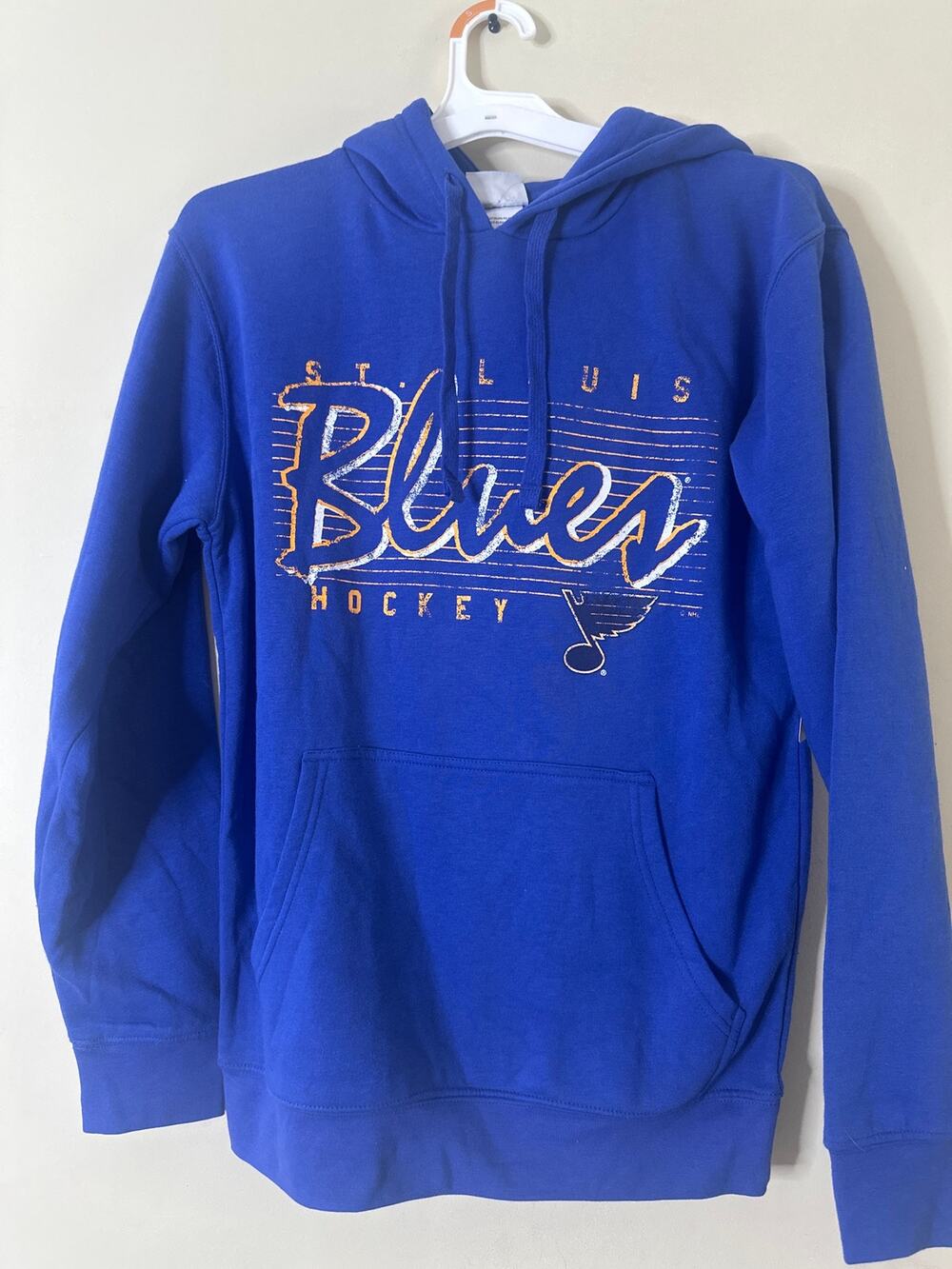 St. Louis Blues pullover hoodie M 2